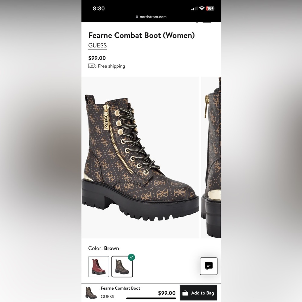 7M GUESS boots - Picture 8 of 8